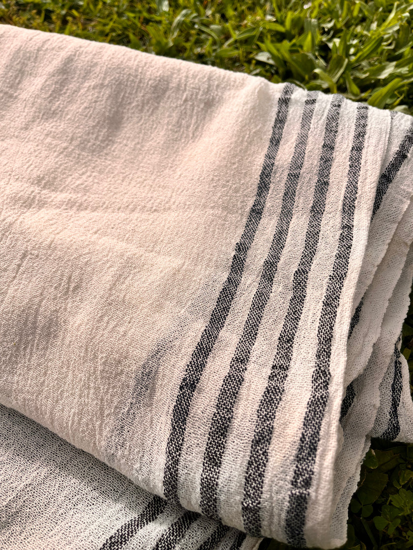 Organic Cotton Semi sheer Handwoven Fabrics.