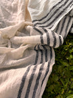 Organic Cotton Semi sheer Handwoven Fabrics.