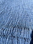 Tissu mousseline par cour - Tissu mousseline biologique - Mousseline de coton pour bébé - Tissu gaze 4 couches par mètre, 180 CM DE LARGEUR. Couverture nouveau-né.