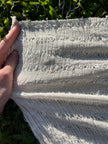 Textured Cotton Stretchy Crinkle Fabric.