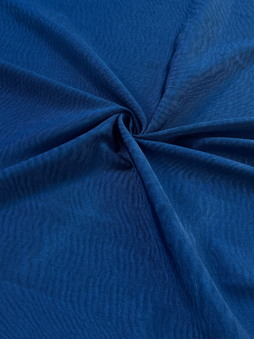Blue Luxurious Silk Upholstery For Ottoman Headboard, Home Textile Interior Fabrics  /50 cm width