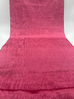 Rembourrage luxueux en soie rose pour tête de lit ottoman, tissus d'intérieur pour textiles de maison : housses d'oreiller, motifs inspirés du kimono, motifs en filigrane.