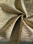 Rembourrage luxueux en soie à rayures vertes Ikat pour tête de lit ottoman, tissus d'intérieur pour textiles de maison : housses d'oreiller, motifs inspirés du kimono, motifs en filigrane.