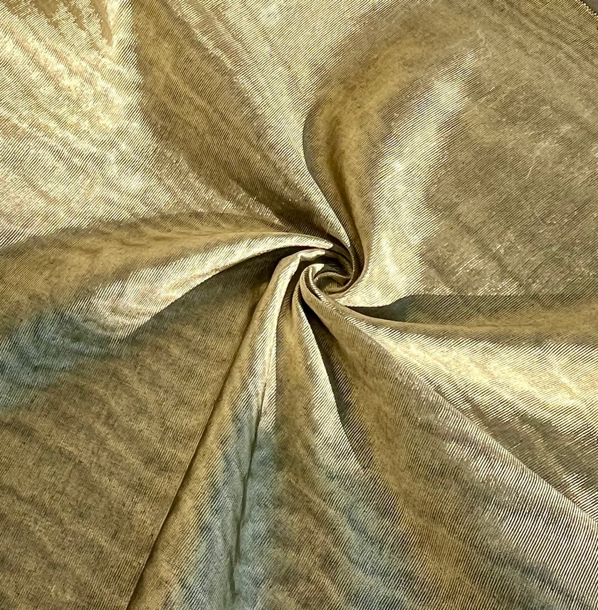 Rembourrage luxueux en soie à rayures vertes Ikat pour tête de lit ottoman, tissus d'intérieur pour textiles de maison : housses d'oreiller, motifs inspirés du kimono, motifs en filigrane.