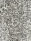 Stretchy Crinkle Cotton Fabric, Textured Surface, Black & Natural White & Butter Yellow