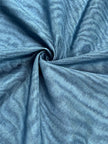 Blue Silk Home Textile Interior Fabrics Watermark Patterns.