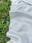 Bridal White Satin Pure Silk, Silk By The Yard.