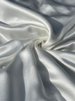 Bridal White Satin Pure Silk, Silk By The Yard.