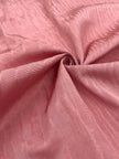 Pastel Pink Silk Moire Fabric, Watermark Pattern.