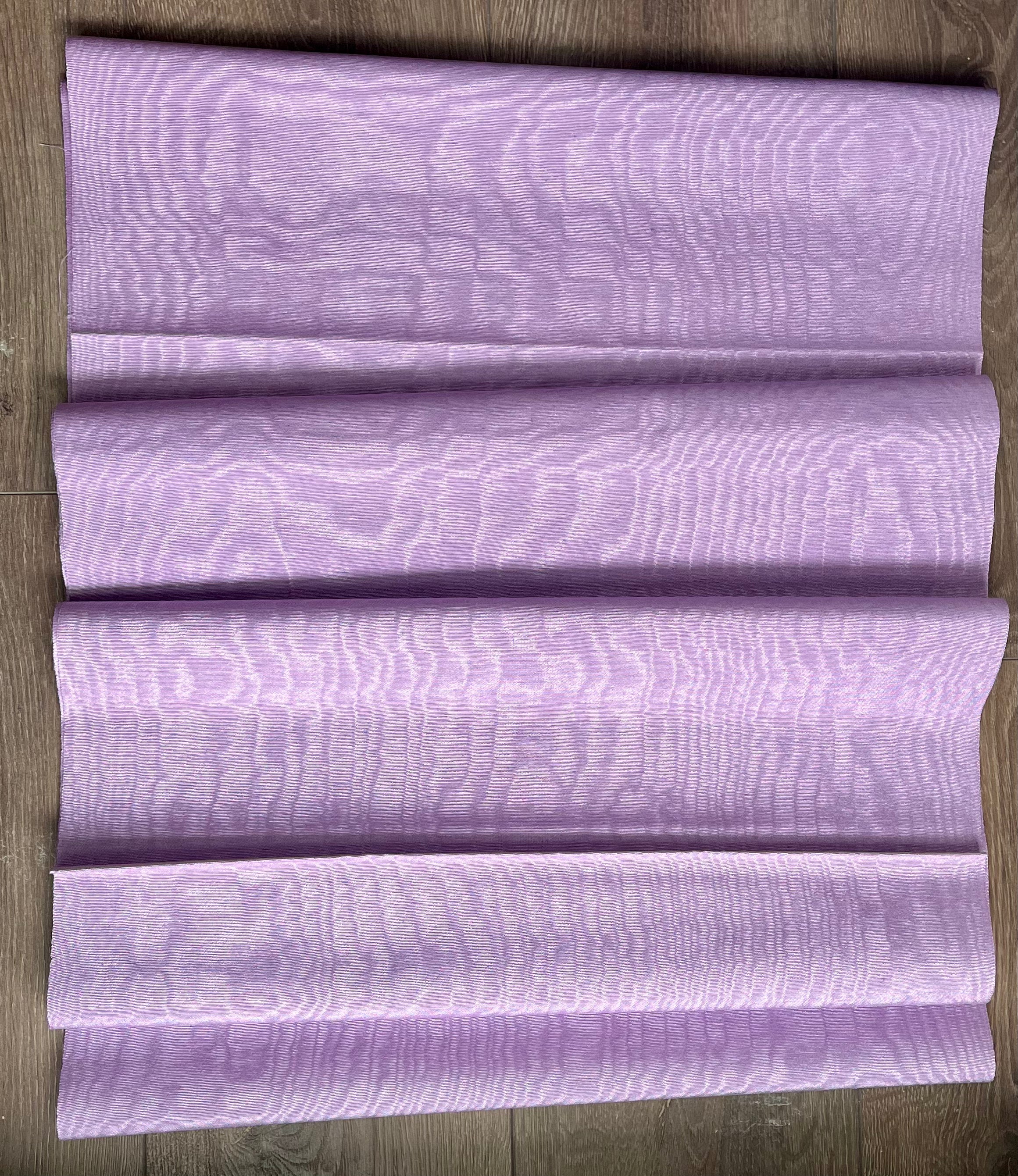 Leylak Pembe İpek Kumaş, Metreyle İpek. Filigran Desen, Şantung İpek, Geniş Moiré İpek Kumaş, Geniş Kalın İpek Kurdele, İpek Döşemelik Kumaş.