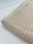 Striped Semi-Sheer Silk Cotton Fabrics.