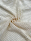 Striped Semi-Sheer Silk Cotton Fabrics.