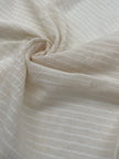 Striped Semi-Sheer Silk Cotton Fabrics.