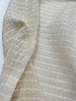 Striped Semi-Sheer Silk Cotton Fabrics.