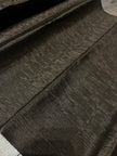 Chocolate Brown Silk Moire Home Textile Interior Fabrics, Watermark Patterns.