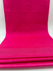 Pink Silk Fabric, Moire Silk Fabric, Silk By The Yard. Watermark Pattern.