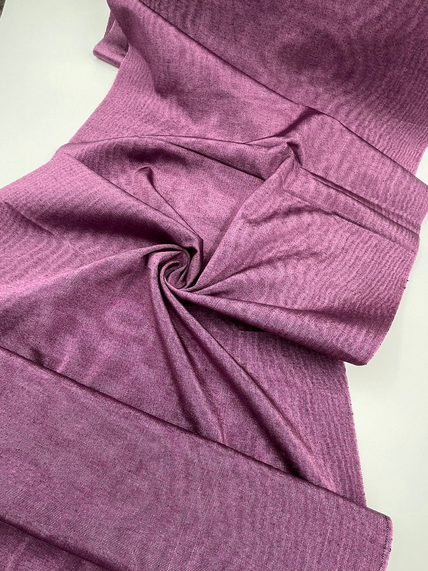 Pink Silk Fabric, Moire Silk Fabric, Silk By The Yard. Watermark Pattern.