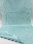 Light Blue Silk Fabric, Moire Silk Fabric, Silk By The Yard. Watermark Pattern.