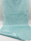 Light Blue Silk Fabric, Moire Silk Fabric, Silk By The Yard. Watermark Pattern.