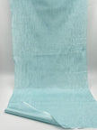 Light Blue Silk Fabric, Moire Silk Fabric, Silk By The Yard. Watermark Pattern.