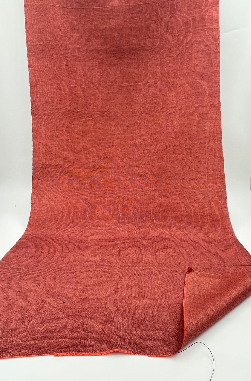Unique Silk Moiré Fabric By The Yard.