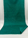 Green Moire Silk Home Textile Interior Fabrics, Watermark Pattern.
