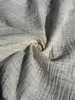 Tissu mousseline par cour - Tissu mousseline biologique - Mousseline de coton pour bébé - Tissu gaze 2 couches par mètre, 150 CM DE LARGEUR. Couverture pour nouveau-né, options multicolores disponibles.