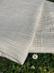 Tissu mousseline par cour - Tissu mousseline biologique - Mousseline de coton pour bébé - Tissu gaze 2 couches par mètre, 150 CM DE LARGEUR. Couverture pour nouveau-né, options multicolores disponibles.
