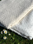Muslin Fabric By The Yard - Polka Dot Pattern- New Born Blanket Fabric