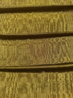 Light Gold Silk Moiré Fabric 50/50 Silk Cotton Ottoman Luxury Textile for Apparel, Accessories & Interior