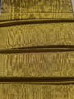 Light Gold Silk Moiré Fabric 50/50 Silk Cotton Ottoman Luxury Textile for Apparel, Accessories & Interior