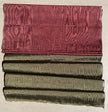 Tissu moiré de soie unique au mètre, revêtement en soie pour tête de lit ottomane, tissus d'intérieur pour textiles de maison : housses d'oreiller, motifs inspirés du kimono, motifs en filigrane