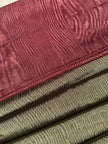 Tissu moiré de soie unique au mètre, revêtement en soie pour tête de lit ottomane, tissus d'intérieur pour textiles de maison : housses d'oreiller, motifs inspirés du kimono, motifs en filigrane