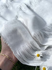 Softened Heddle Fabric, Etamine Fabric Hollow Out.