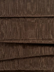 Light Brown Moire Kutnu Silk Fabric – Handwoven Ottoman Watermark Textile | Luxury Upholstery & Interior Design Fabric