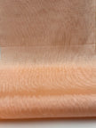 Peach Fuzz Silk Fabric, Moire Silk Fabric, Silk By The Yard. Watermark Pattern.