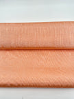 Peach Fuzz Silk Fabric, Moire Silk Fabric, Silk By The Yard. Watermark Pattern.
