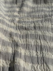 Premium Handwoven Crinkle Stripe Cotton Fabric | Resort Wear Textile