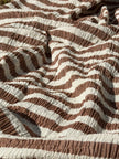 Premium Handwoven Crinkle Stripe Cotton Fabric | Resort Wear Textile