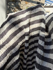 Premium Handwoven Crinkle Stripe Cotton Fabric | Resort Wear Textile