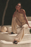 Cotton Open Weave Gauze, Sheer & Stretchy Black - White Stripes.