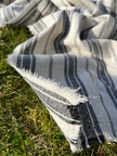 Mid Weight Softened Linen Cotton Fabric By The Yard.
