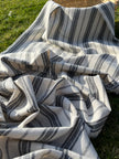 Mid Weight Softened Linen Cotton Fabric By The Yard.