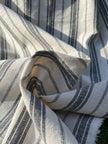Mid Weight Softened Linen Cotton Fabric By The Yard.