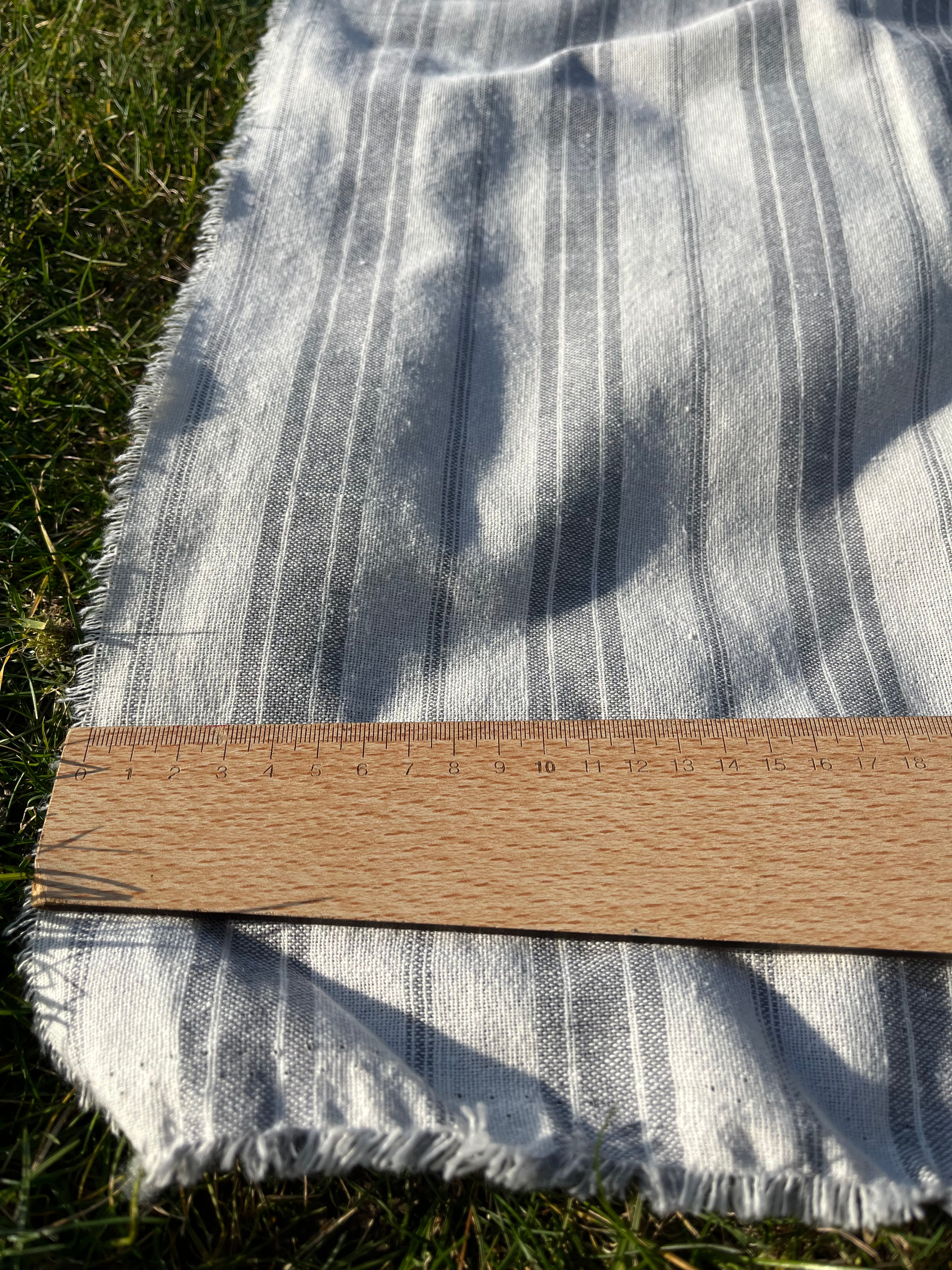 Mid Weight Softened Linen Cotton Fabric By The Yard