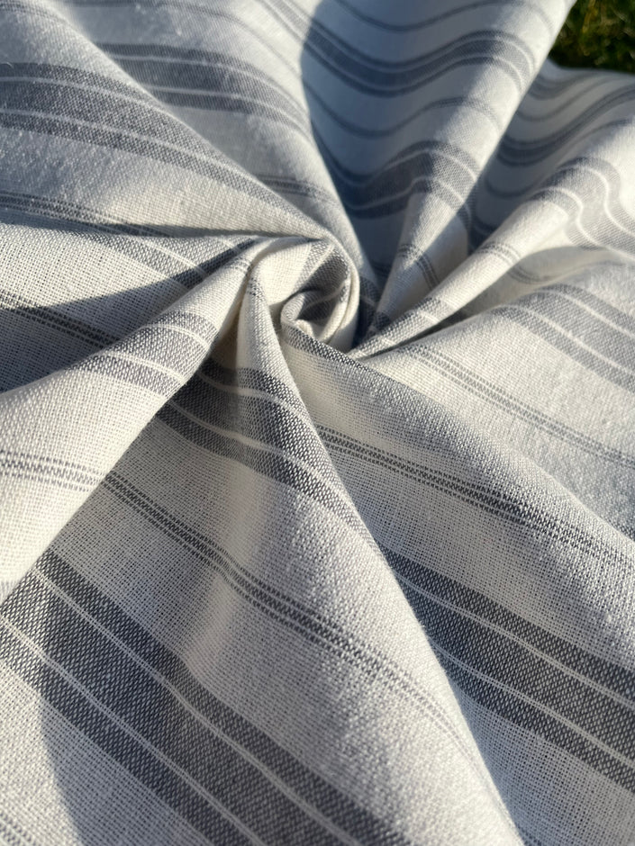 Mid Weight Softened Linen Cotton Fabric By The Yard