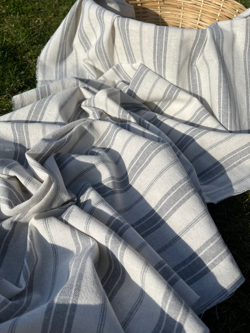 Mid Weight Softened Linen Cotton Fabric By The Yard