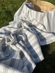 Mid Weight Softened Linen Cotton Fabric By The Yard