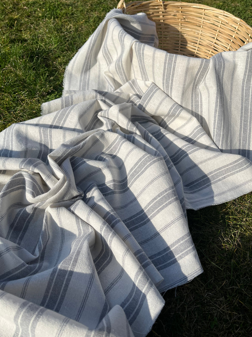 Mid Weight Softened Linen Cotton Fabric By The Yard