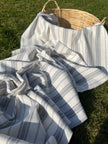 Mid Weight Softened Linen Cotton Fabric By The Yard